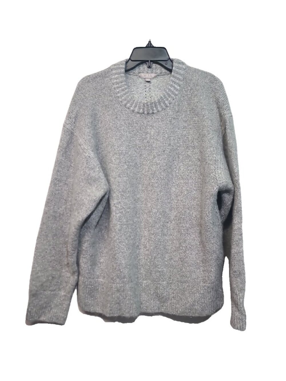 J.Crew Relaxed Crewneck Pullover Gray Size M